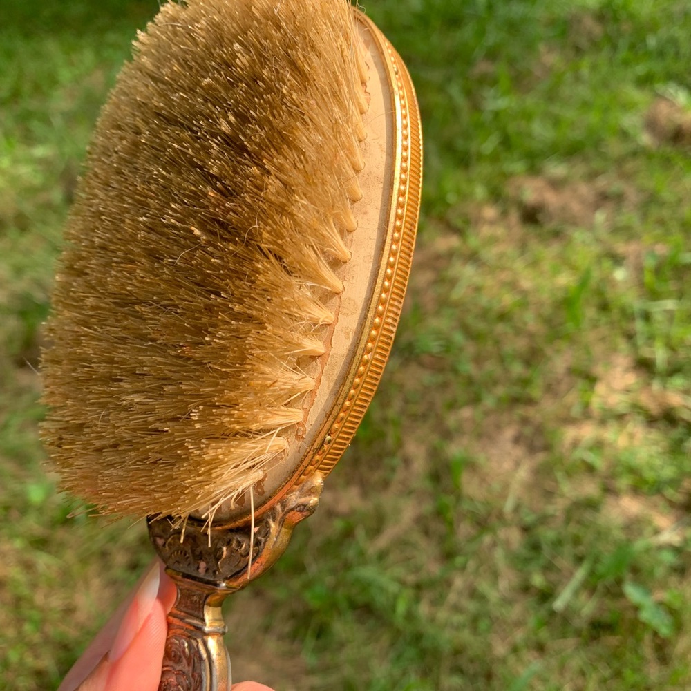 Vintage Floral Hairbrush - Picture 3 of 6